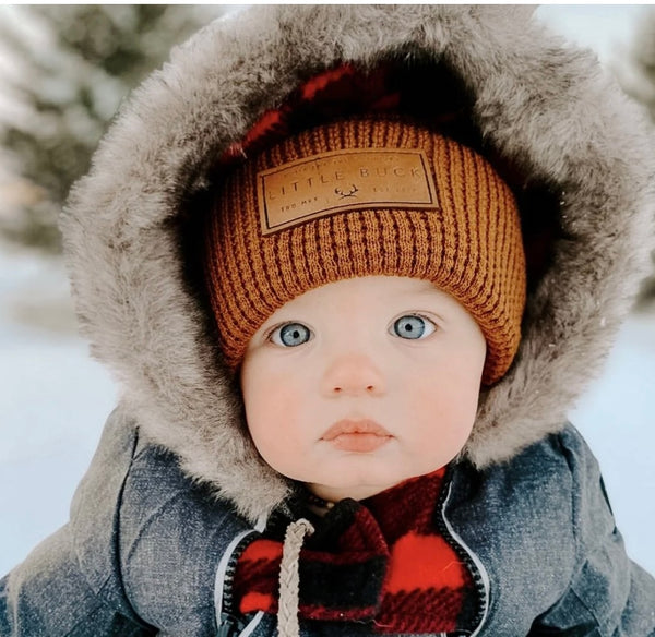 Waffle Cabin Beanie