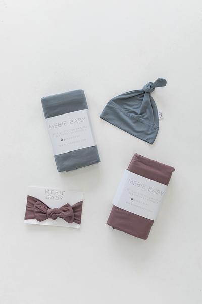 Plum Stretch Swaddle