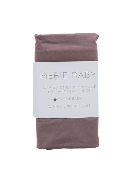 Plum Stretch Swaddle
