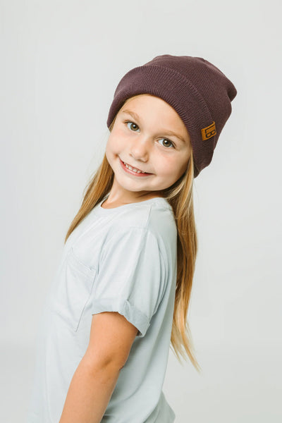 Knit Beanie - Huckleberry