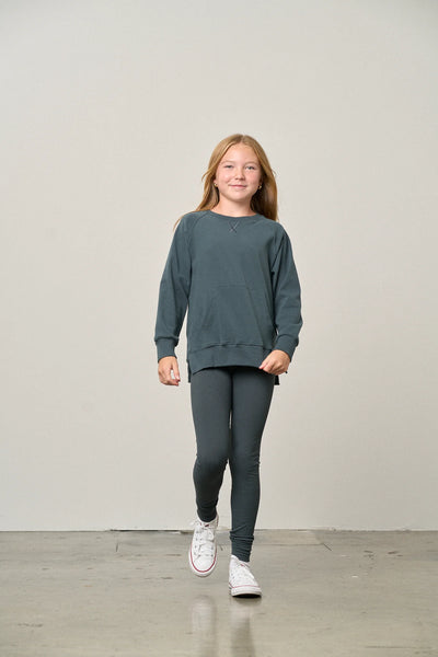 Ribbed Legging - Night Fall