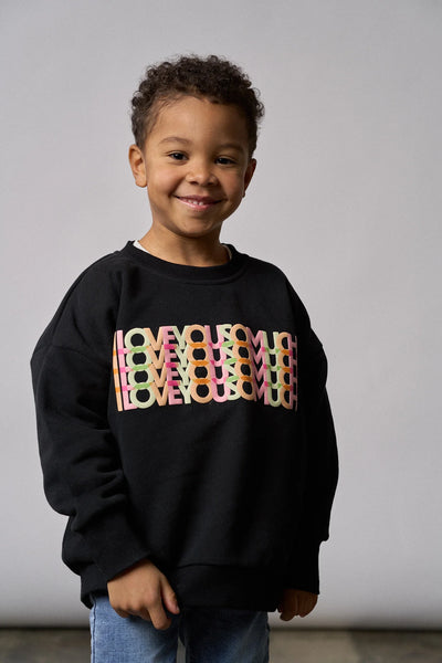 V-Day Elevated Crewneck - Black