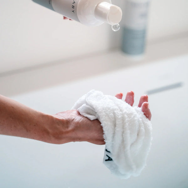 Bamboo/Cotton Wash Cloths 3 Pack - True Blue