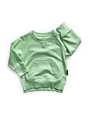 Neon Pocket Pullover - Lime