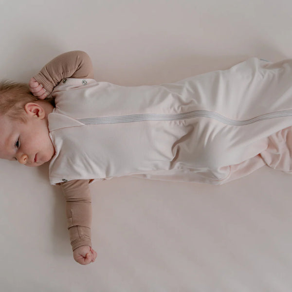 Sleep Bag Swaddle - Black Smiley