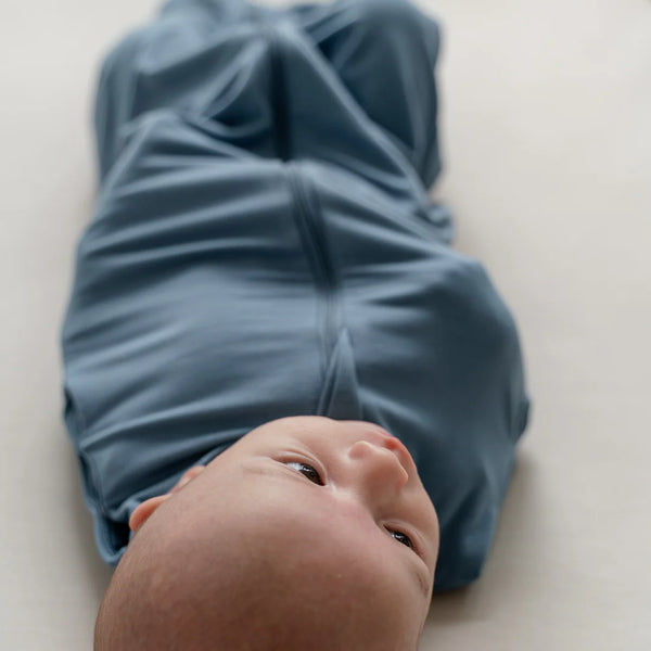 Sleep Bag Swaddle - Black Smiley
