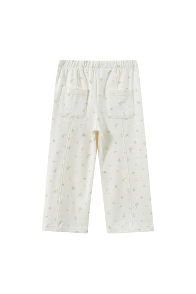 Girl Flare Everyday Pant-Floral
