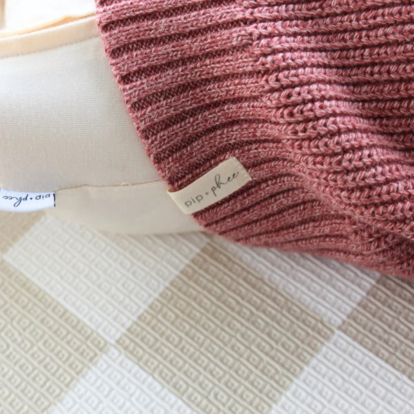 Cotton Knit Sweater - Multi Fleck
