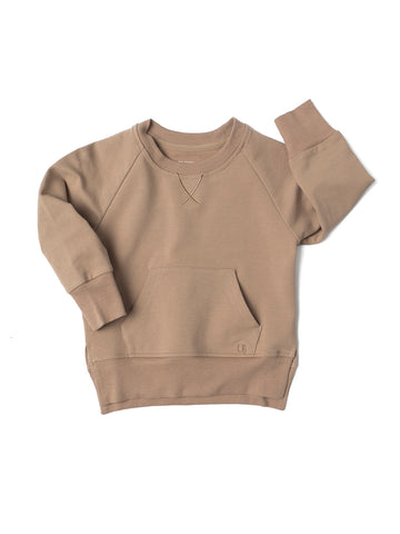 Pocket Pullover - Taupe