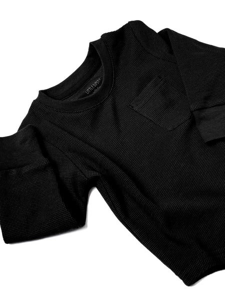 Waffle Top - Black