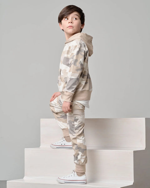 Hoodie - Faded Camo