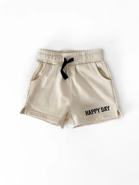 Happy Day Fleece Sweatshort