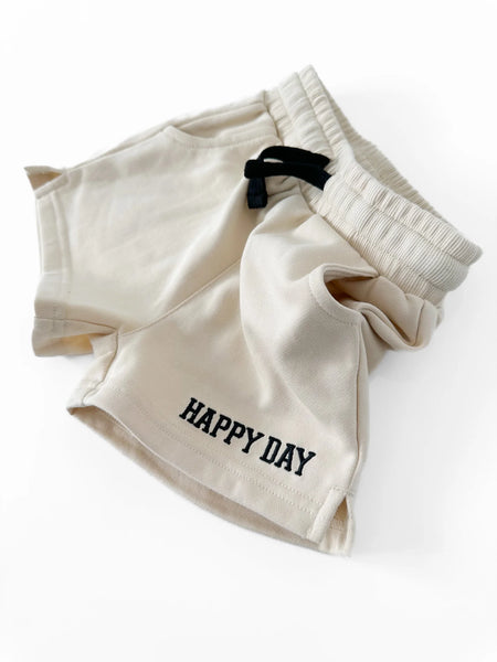 Happy Day Fleece Sweatshort