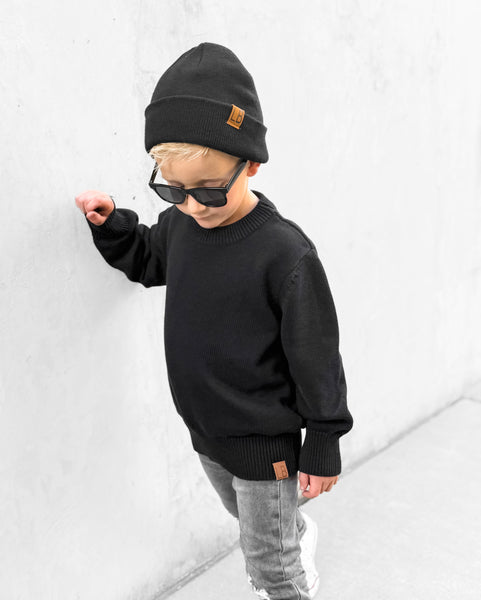 Knit Sweater - Black