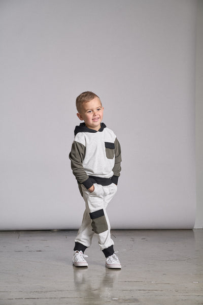 Block Pocket Cargo Jogger