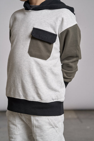 Color Block Hoodie