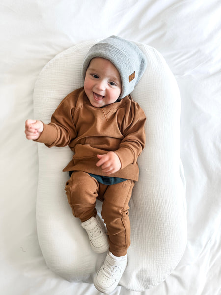 Pocket Pullover - Chestnut