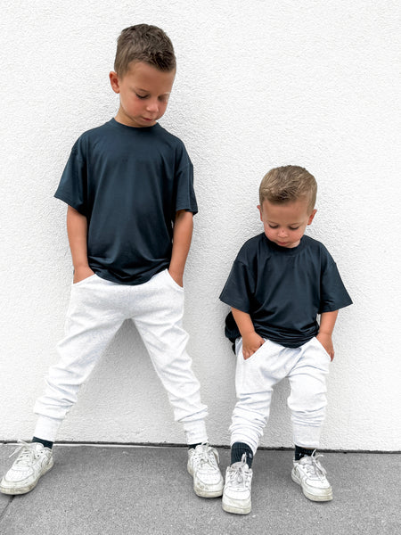 Oversized Bamboo Tee - Night Fall