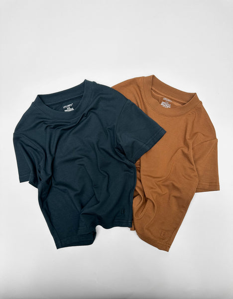 Oversized Bamboo Tee - Night Fall
