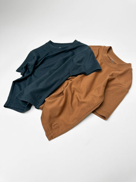 Oversized Bamboo Tee - Night Fall