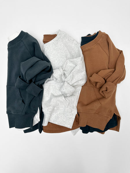 Pocket Pullover - Chestnut
