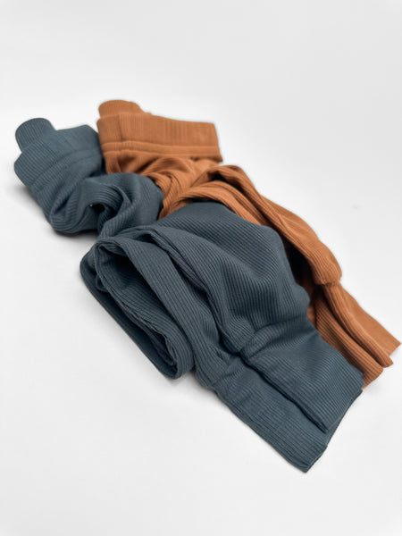 Ribbed Legging - Night Fall