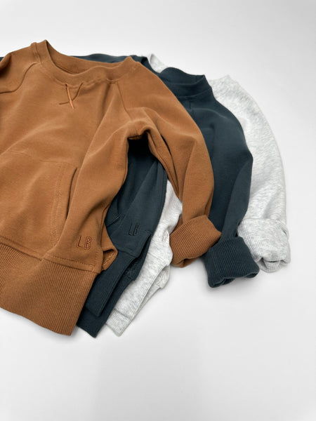 Pocket Pullover - Chestnut