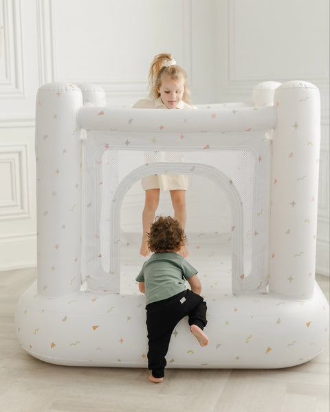 Magic Bounce House – Mini Cordless Indoor Bouncer (Confetti)