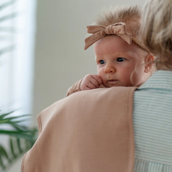 Bamboo Burp Cloth - Hazelnut