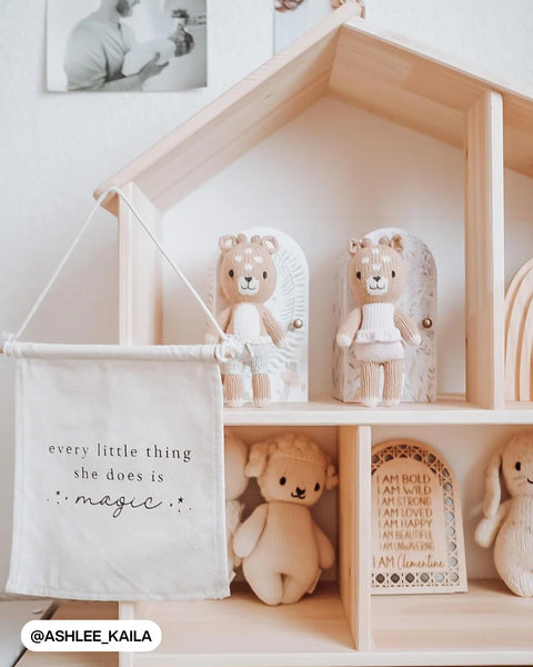 Every Little Thing She Does Is Magic Canvas Hang Sign