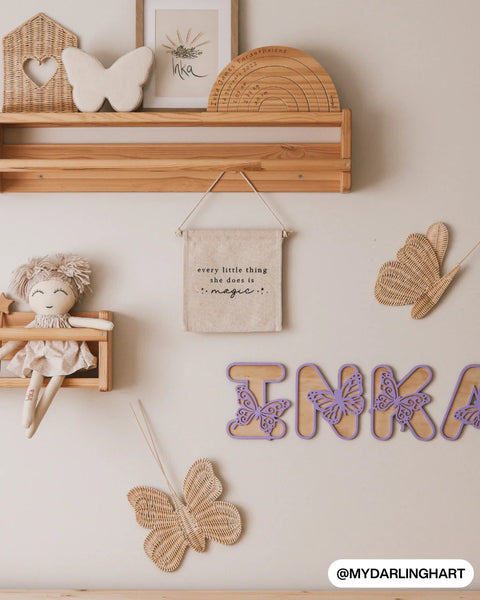 Every Little Thing She Does Is Magic Canvas Hang Sign
