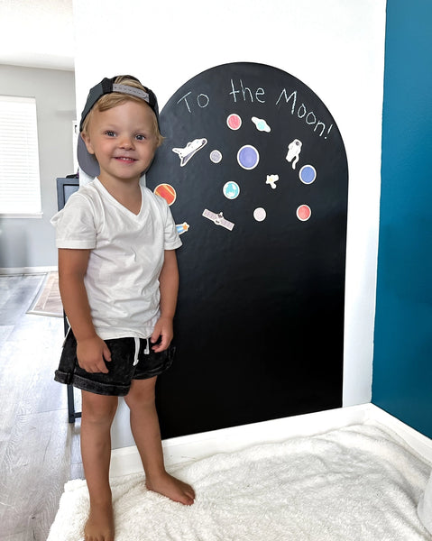 Midnight Magic Playwall - Arch Magnetic Wall Decal For Kids