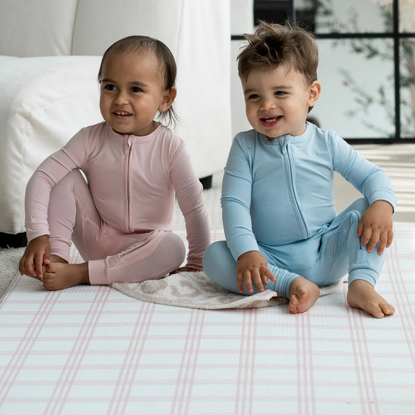 Bamboo Footless Sleeper - Winter Flower