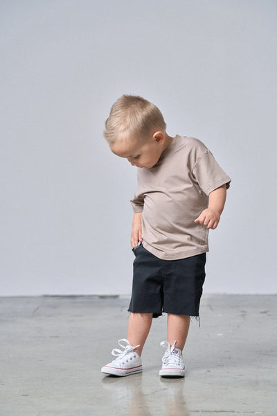Boys Denim Short - Black Wash