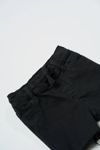 Boys Denim Short - Black Wash