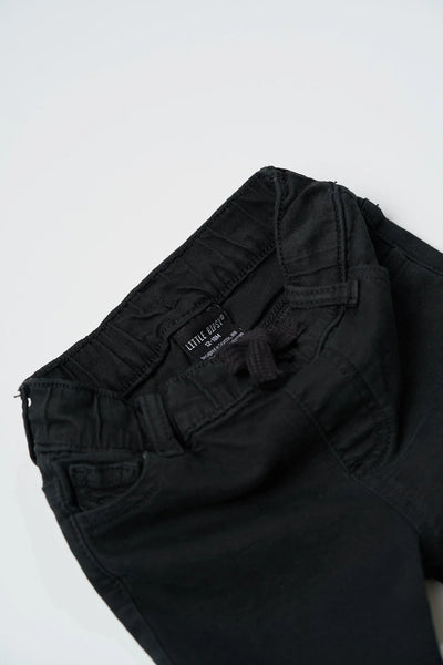 Boys Denim Short - Black Wash