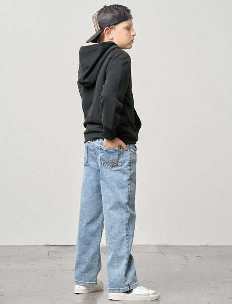 Straight Leg Jean - Light Wash