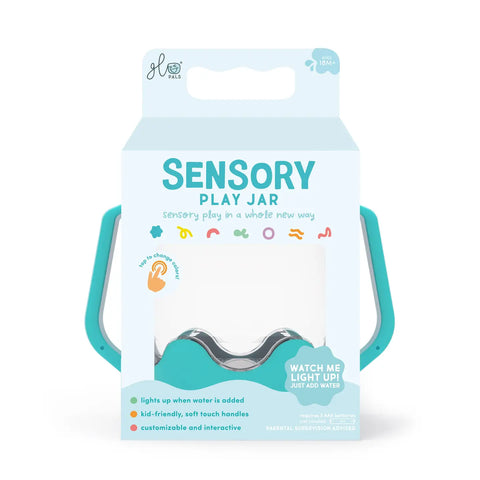 Blue Sensory Play Jar