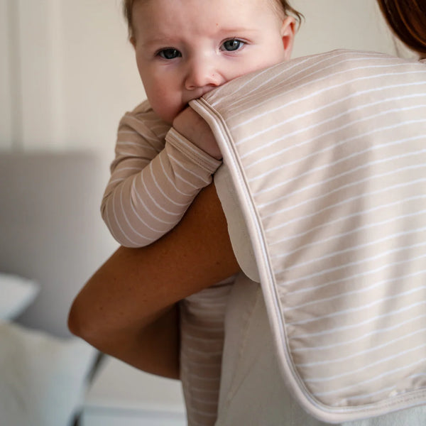Bamboo Burp Cloth - Iced Lavender