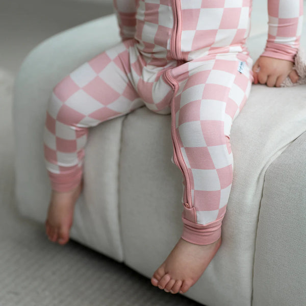 Bamboo Footless Sleeper - Bows