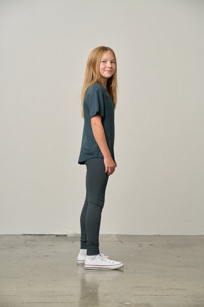 Ribbed Legging - Night Fall