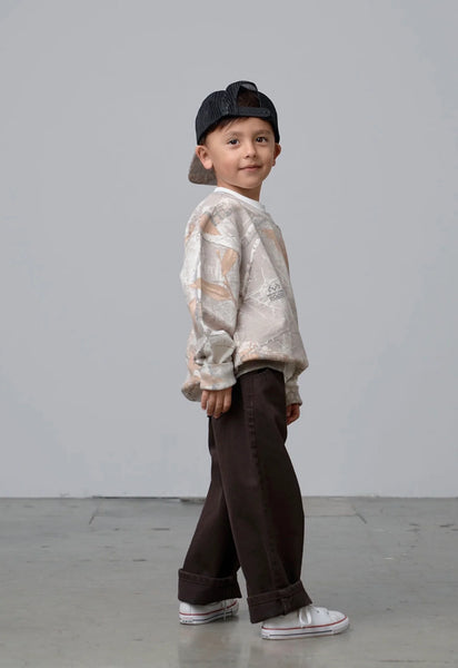 Baggy Jeans - Brown