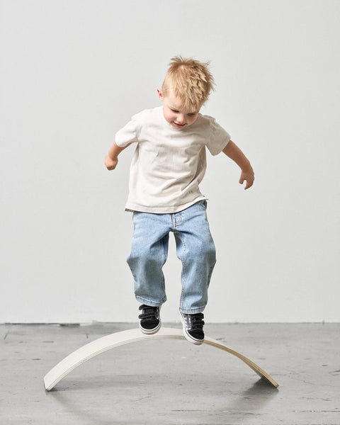 Straight Leg Jean - Light Wash
