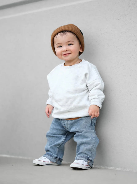 Straight Leg Jean - Light Wash