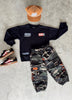 Too Fast Crewneck Black