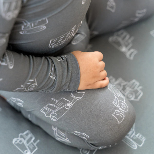 Two Piece Bamboo Set - Grey Digger