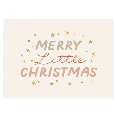 Merry Little Christmas Banner