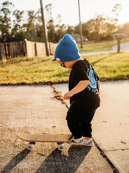 Never Grow Up T-Shirt Blue