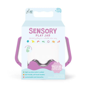 Purple Sensory Play Jar