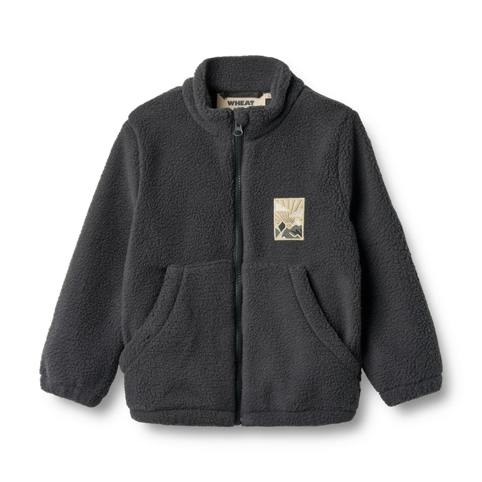 Fleece Jacket Helge - Black Sea